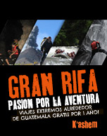 Gran Rifa “Pasión por la Aventura”